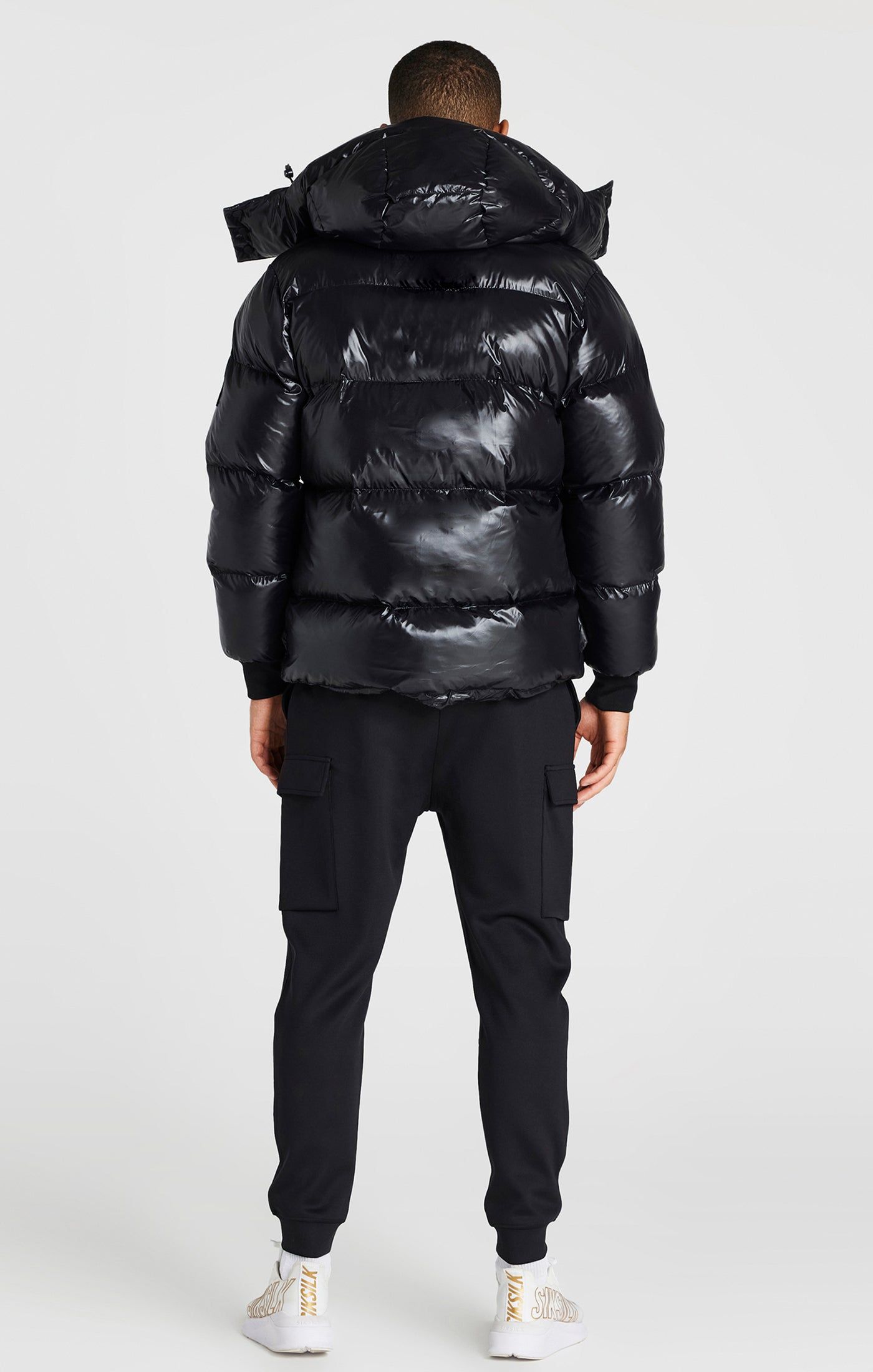Black Puffer Jacket sold by Siksilk product image thumbnail 6