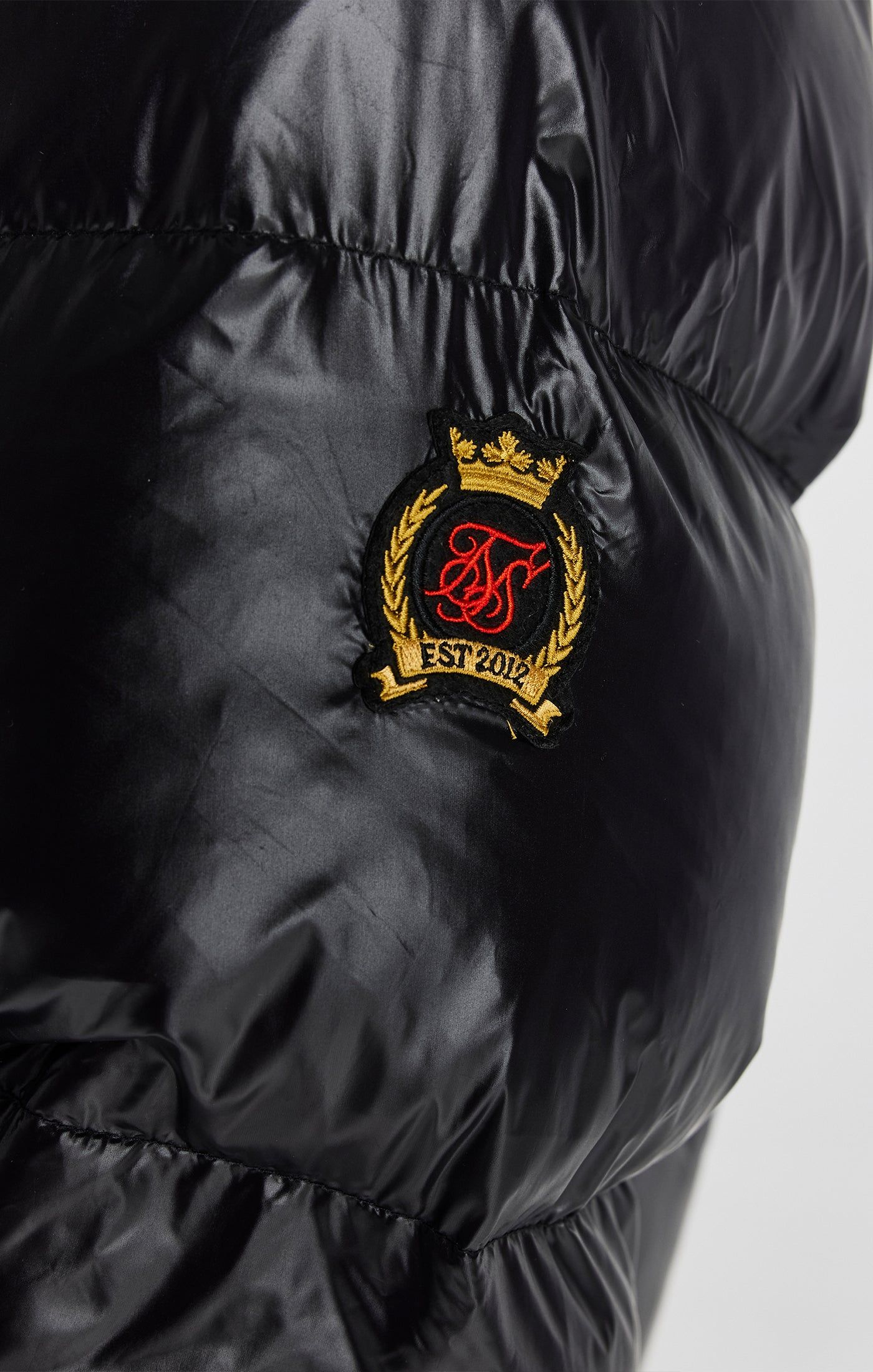 Black Puffer Jacket sold by Siksilk product image thumbnail 3