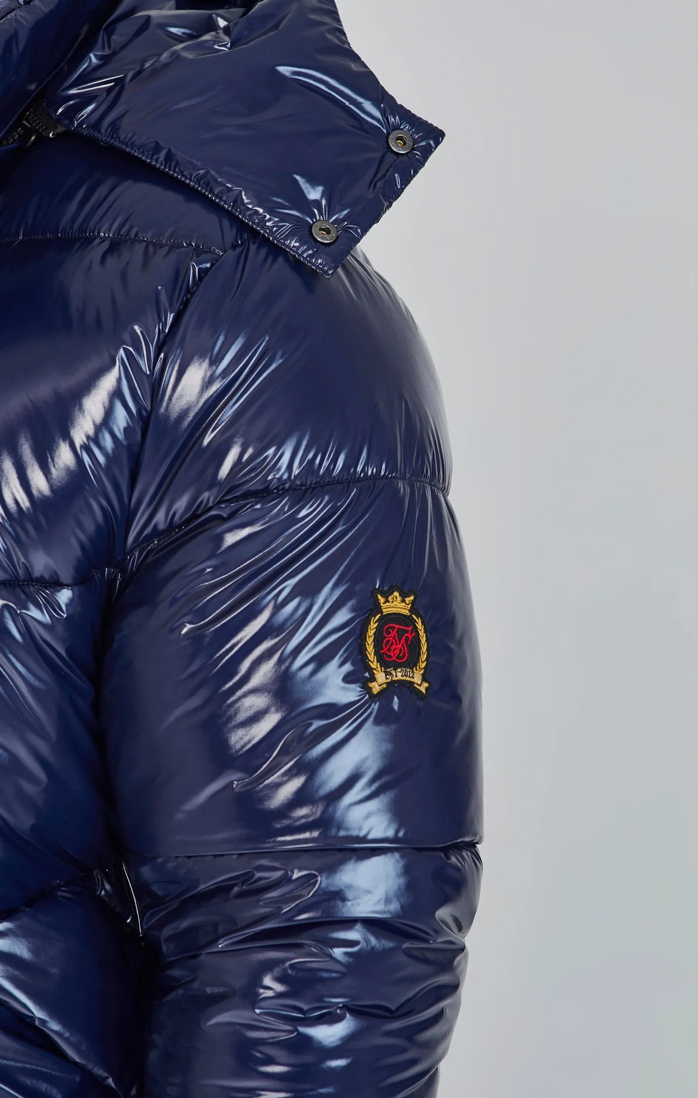Blue Puffer Jacket sold by Siksilk product image thumbnail 3
