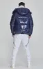 Blue Puffer Jacket sold by Siksilk