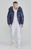 Blue Puffer Jacket sold by Siksilk