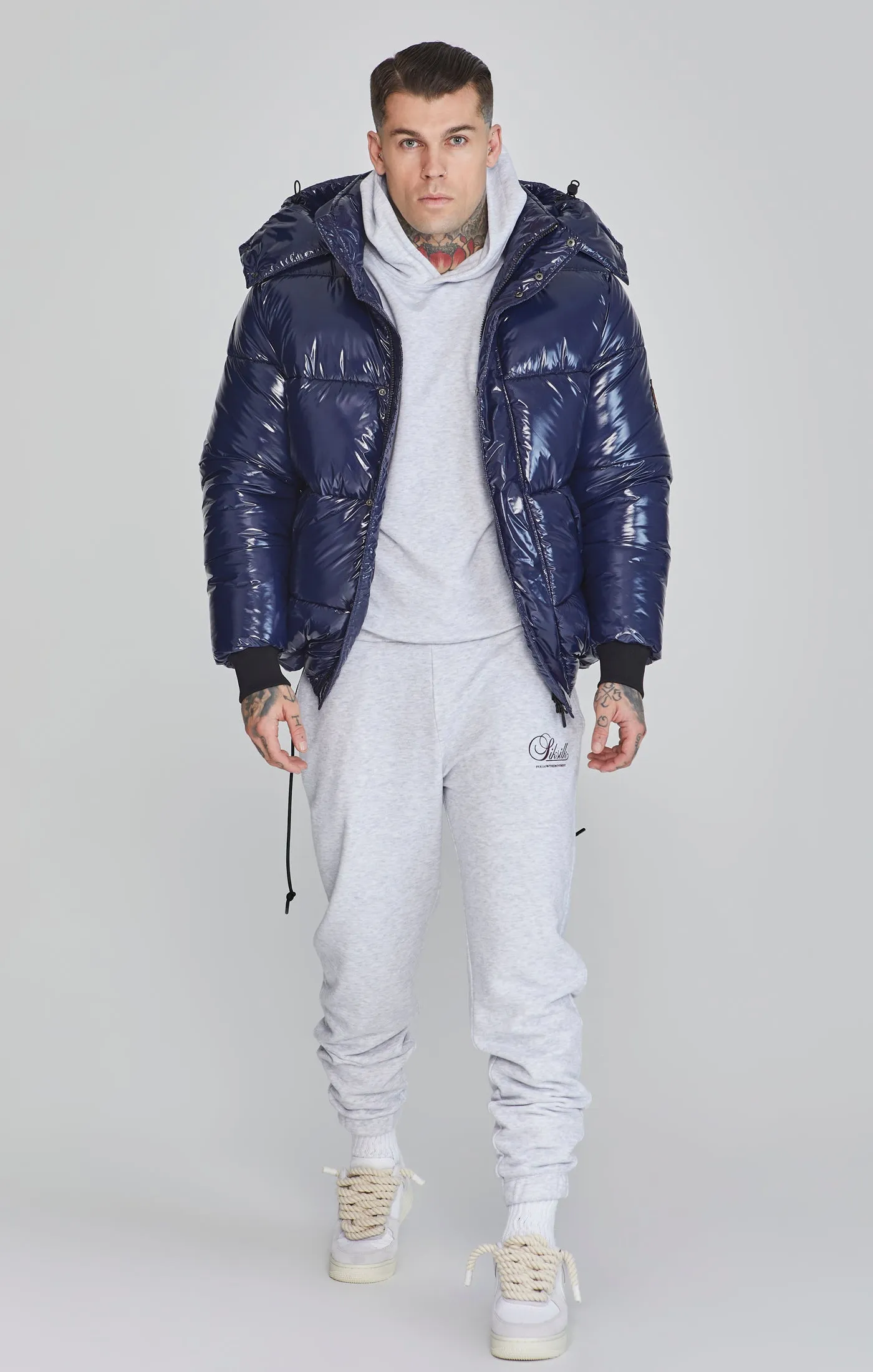 Blue Puffer Jacket sold by Siksilk product image thumbnail 2