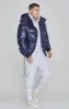 Blue Puffer Jacket sold by Siksilk