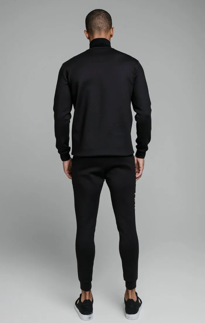 SikSilk Division Crew Neck Sweater - Black sold by Siksilk product image thumbnail 5