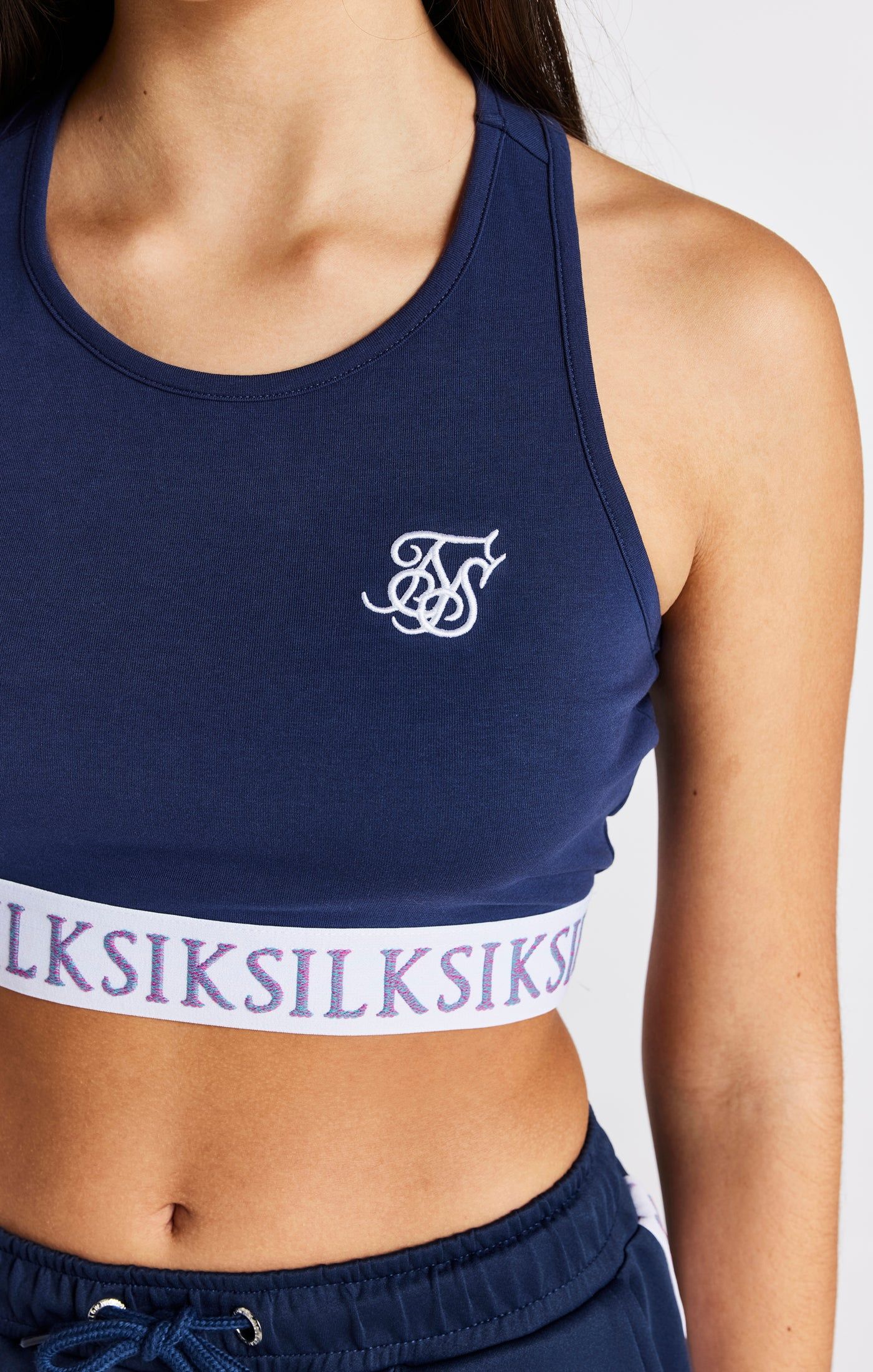 Girls Navy Bralette sold by Siksilk product image thumbnail 2
