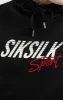 Black Sports Overhead Hoodie sold by Siksilk