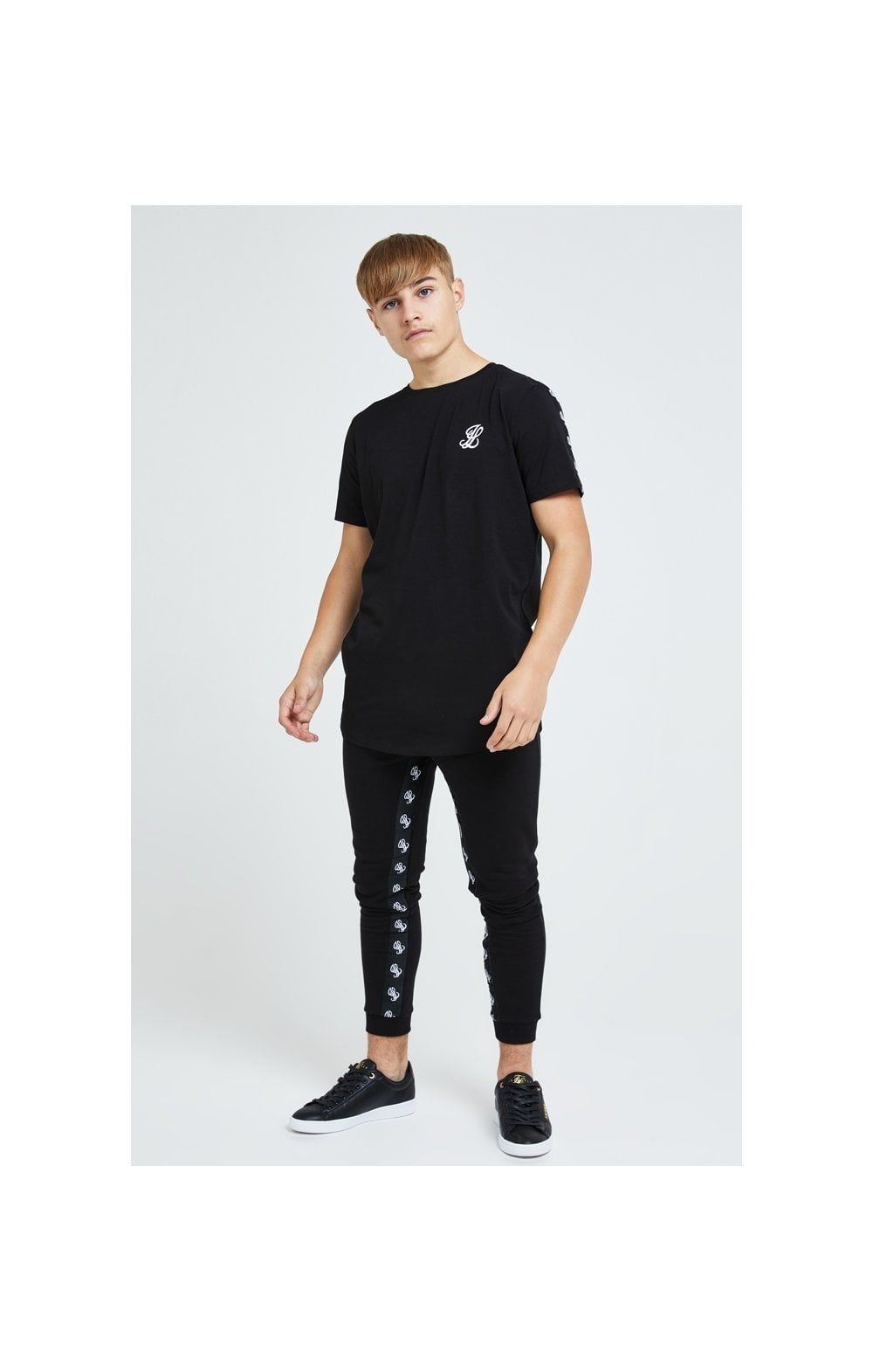 Illusive London Gravity Tape Tee - Black sold by Siksilk product image thumbnail 4