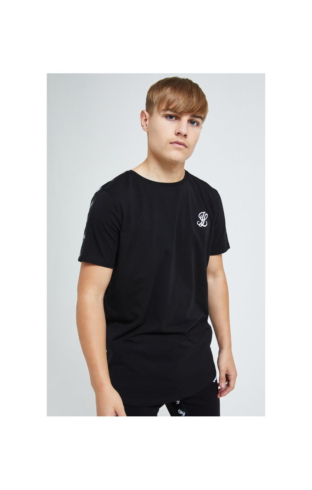 Illusive London Gravity Tape Tee - Black sold by Siksilk