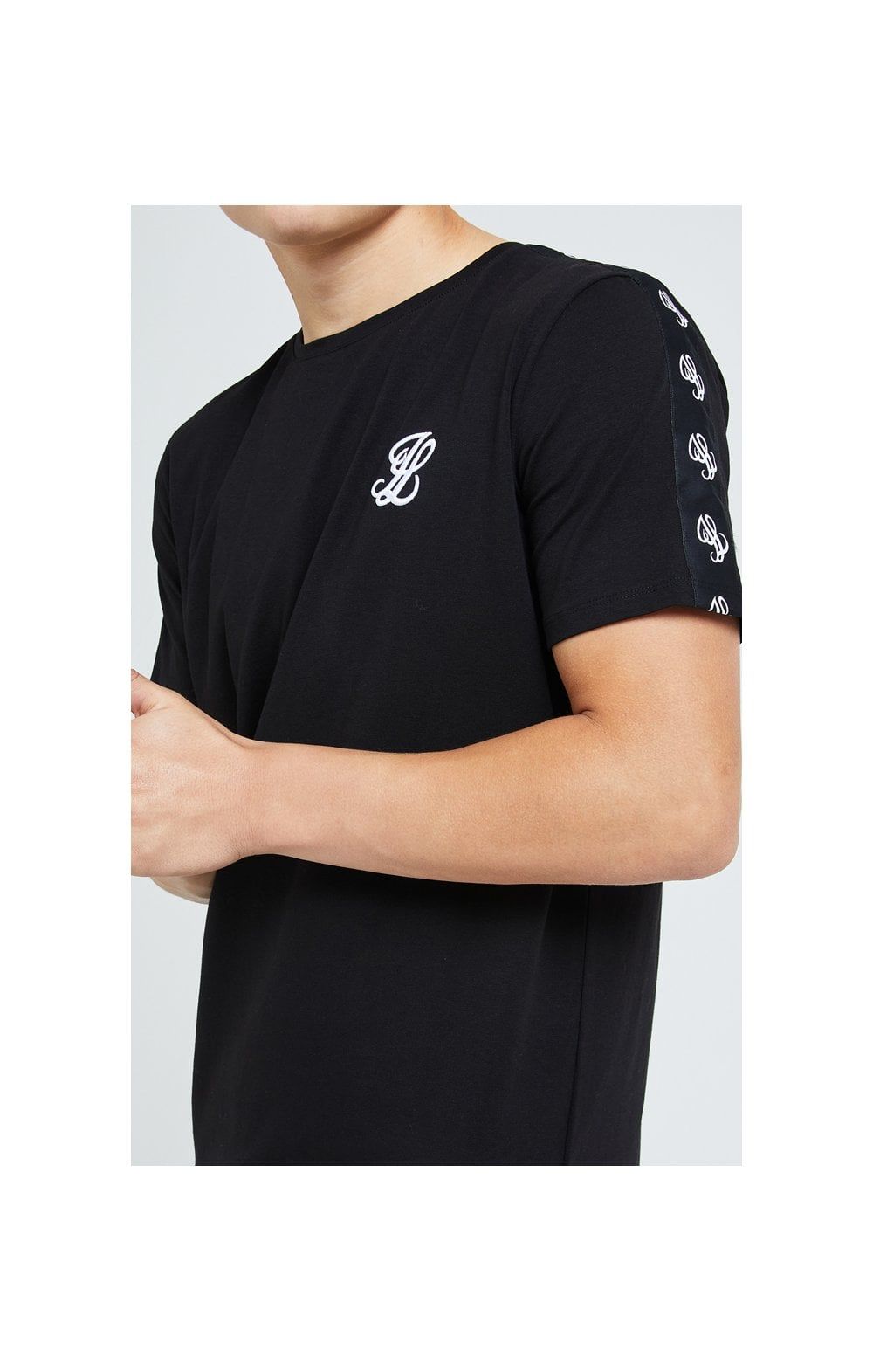 Illusive London Gravity Tape Tee - Black sold by Siksilk product image thumbnail 2