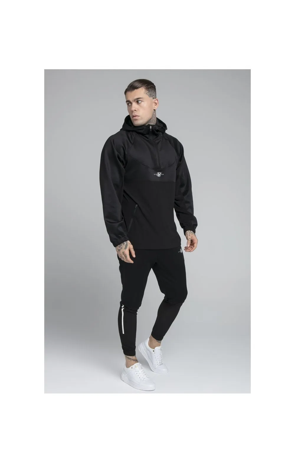 SikSilk Tranquil Training Pants - Black & Grey sold by Siksilk product image thumbnail 4