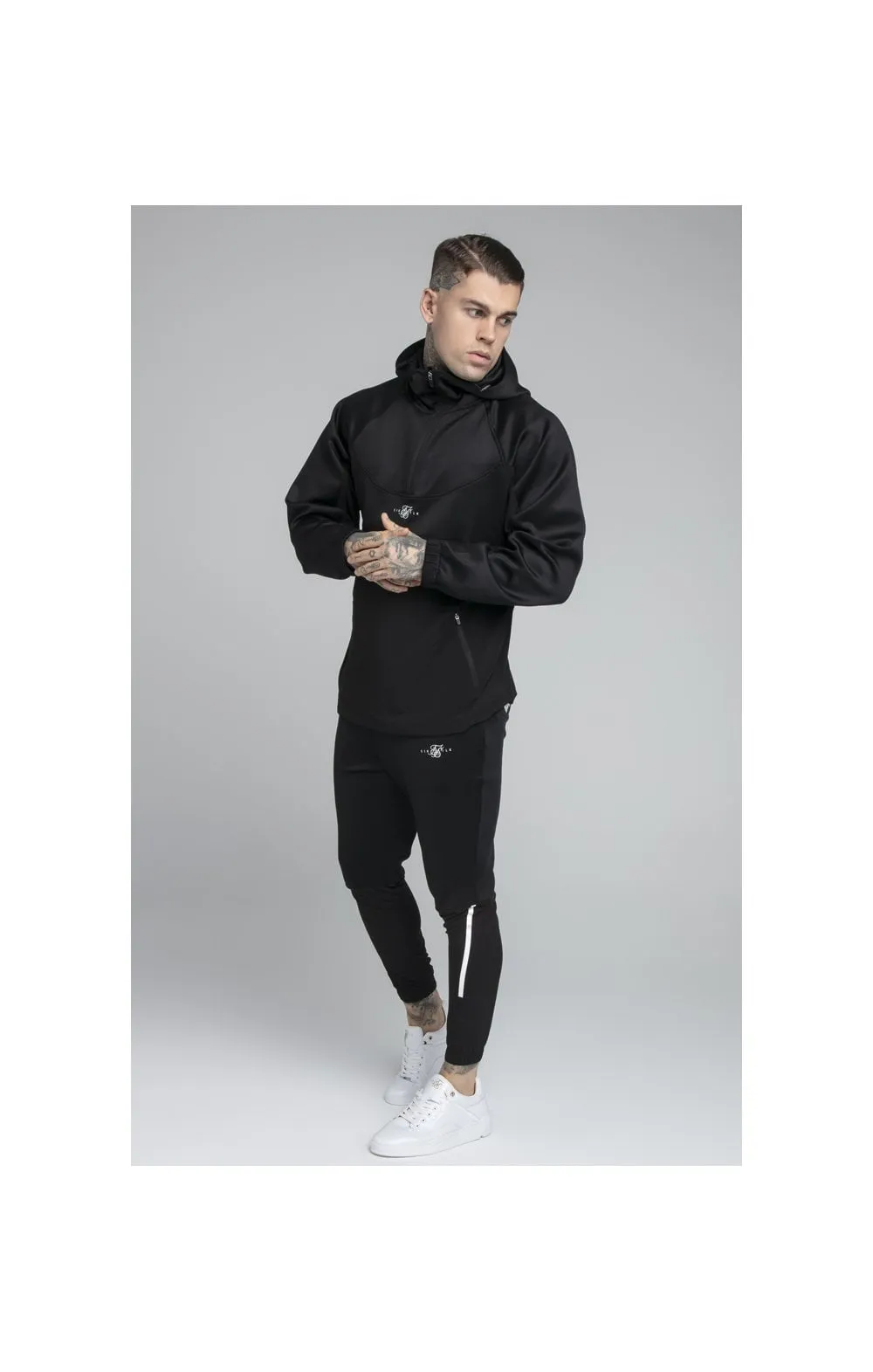 SikSilk Tranquil Training Pants - Black & Grey sold by Siksilk product image thumbnail 5