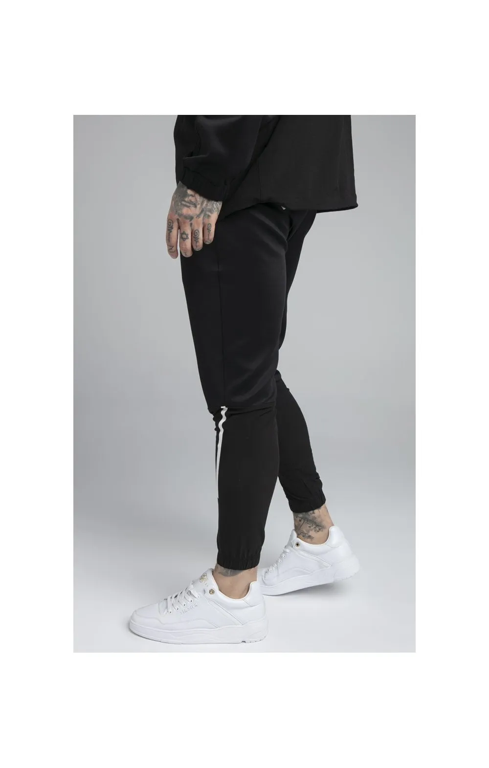 SikSilk Tranquil Training Pants - Black & Grey sold by Siksilk product image thumbnail 3