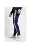 Illusive London Fade Panel Cuffed Joggers – Navy & Neon Pink Camo sold by Siksilk