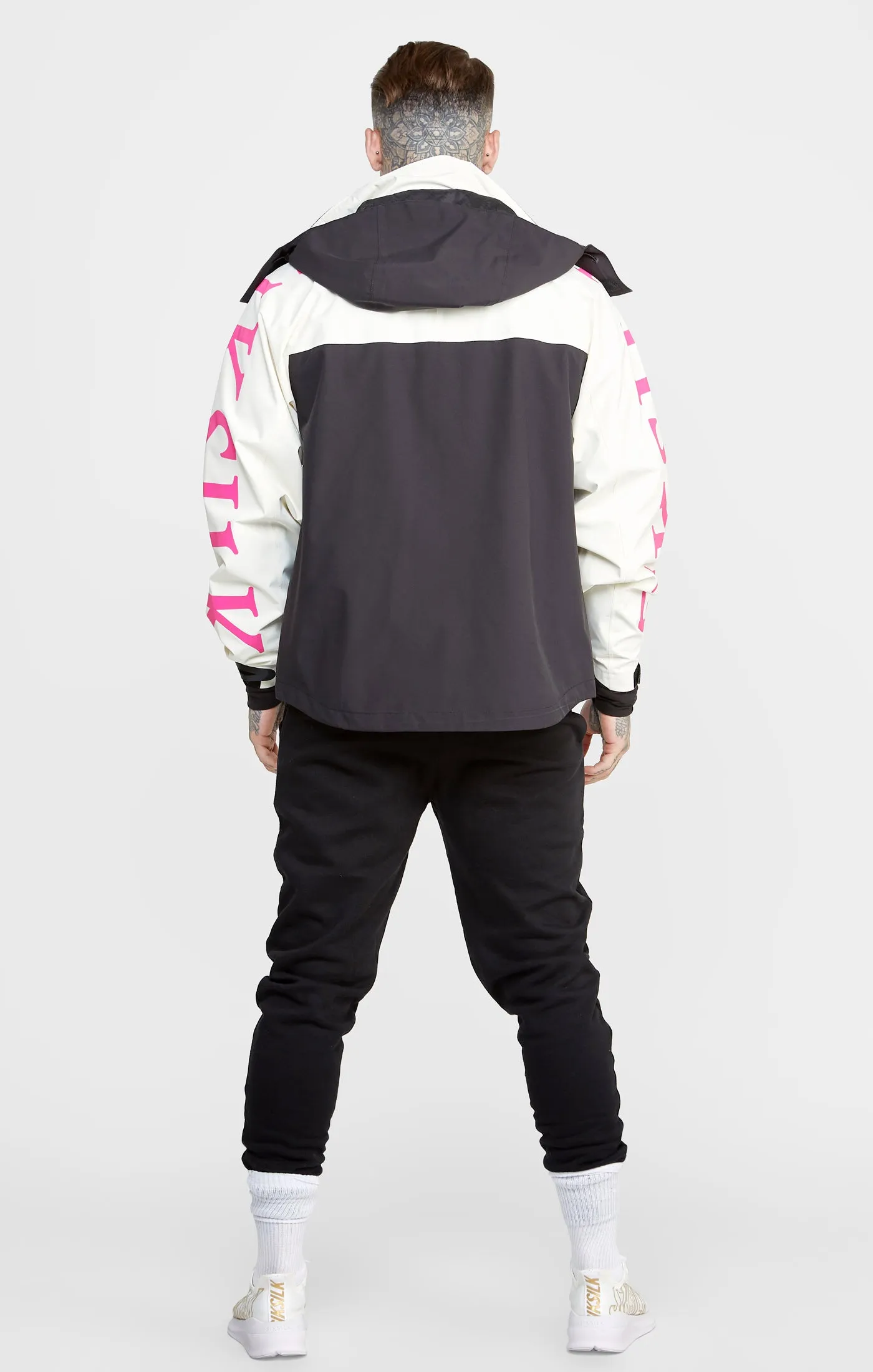 Ecru Technical Jacket sold by Siksilk product image thumbnail 5