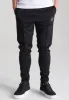 Boys Black Taped Pleated Pant sold by Siksilk