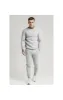 SikSilk Crew Sweat - Grey Marl sold by Siksilk