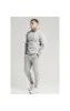 SikSilk Crew Sweat - Grey Marl sold by Siksilk
