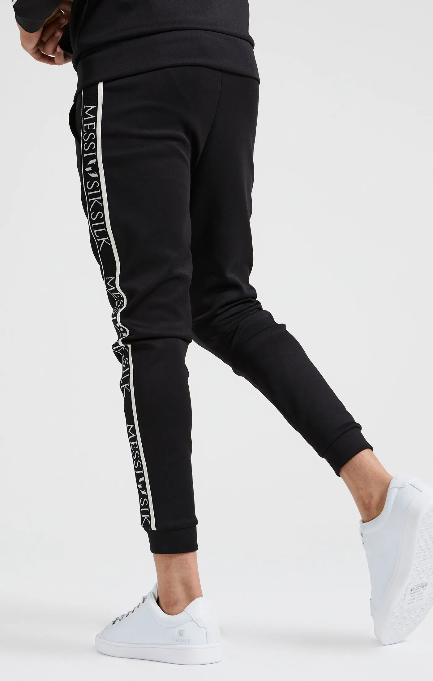 Boys Messi x SikSilk Black Taped Pant sold by Siksilk product image thumbnail 2