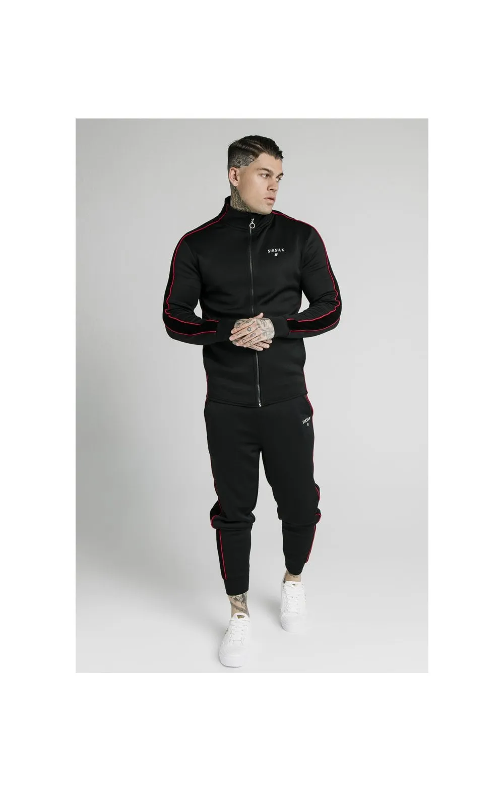 SikSilk Imperial Cuffed Jogger - Black sold by Siksilk product image thumbnail 2