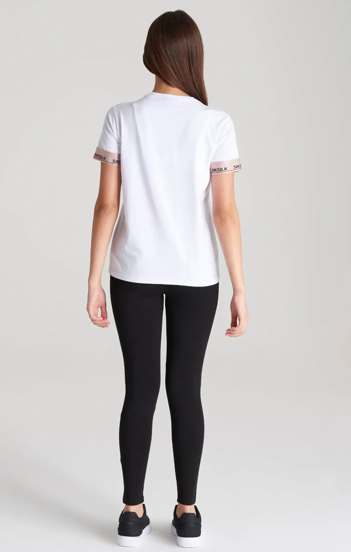 Girls Black Taped Legging sold by Siksilk product image thumbnail 5