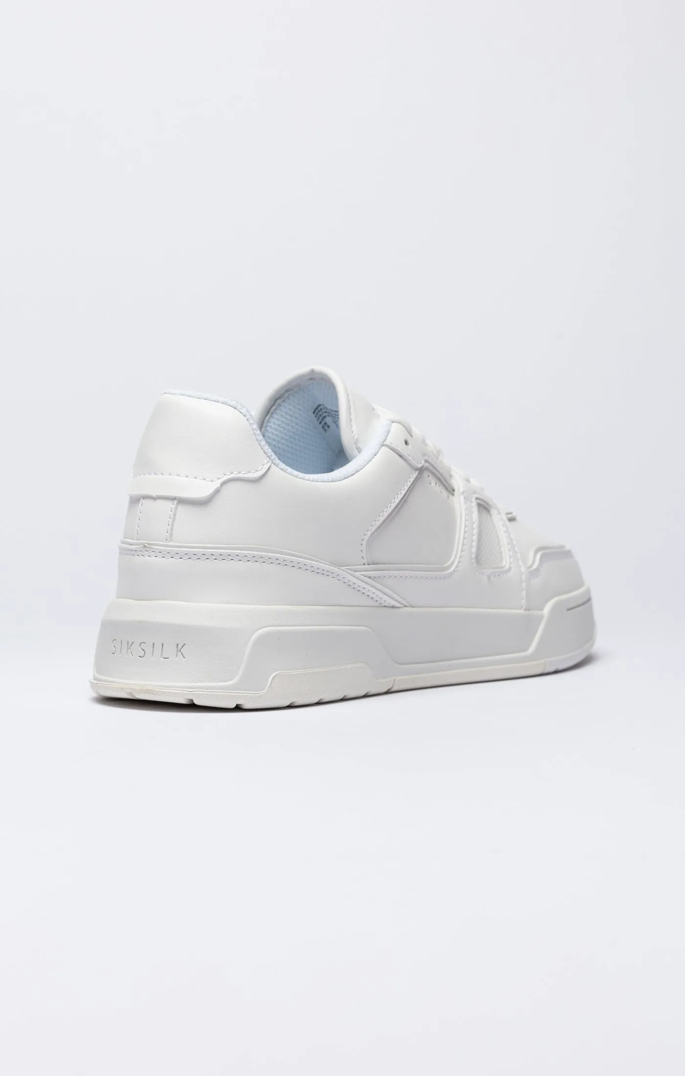 White Low-Top Court Trainer sold by Siksilk product image thumbnail 2