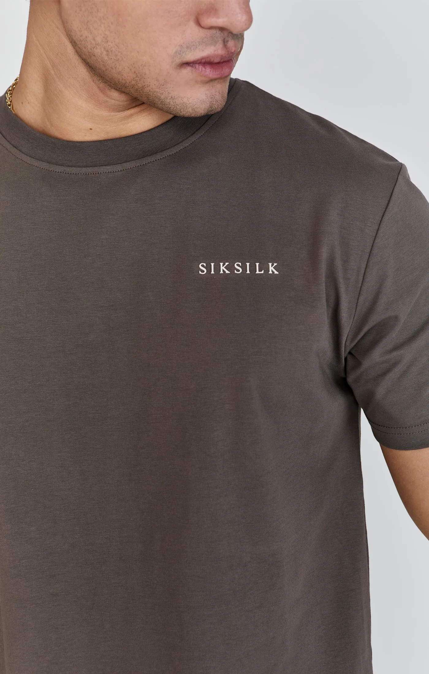Brown Graphic T-Shirt sold by Siksilk product image thumbnail 3