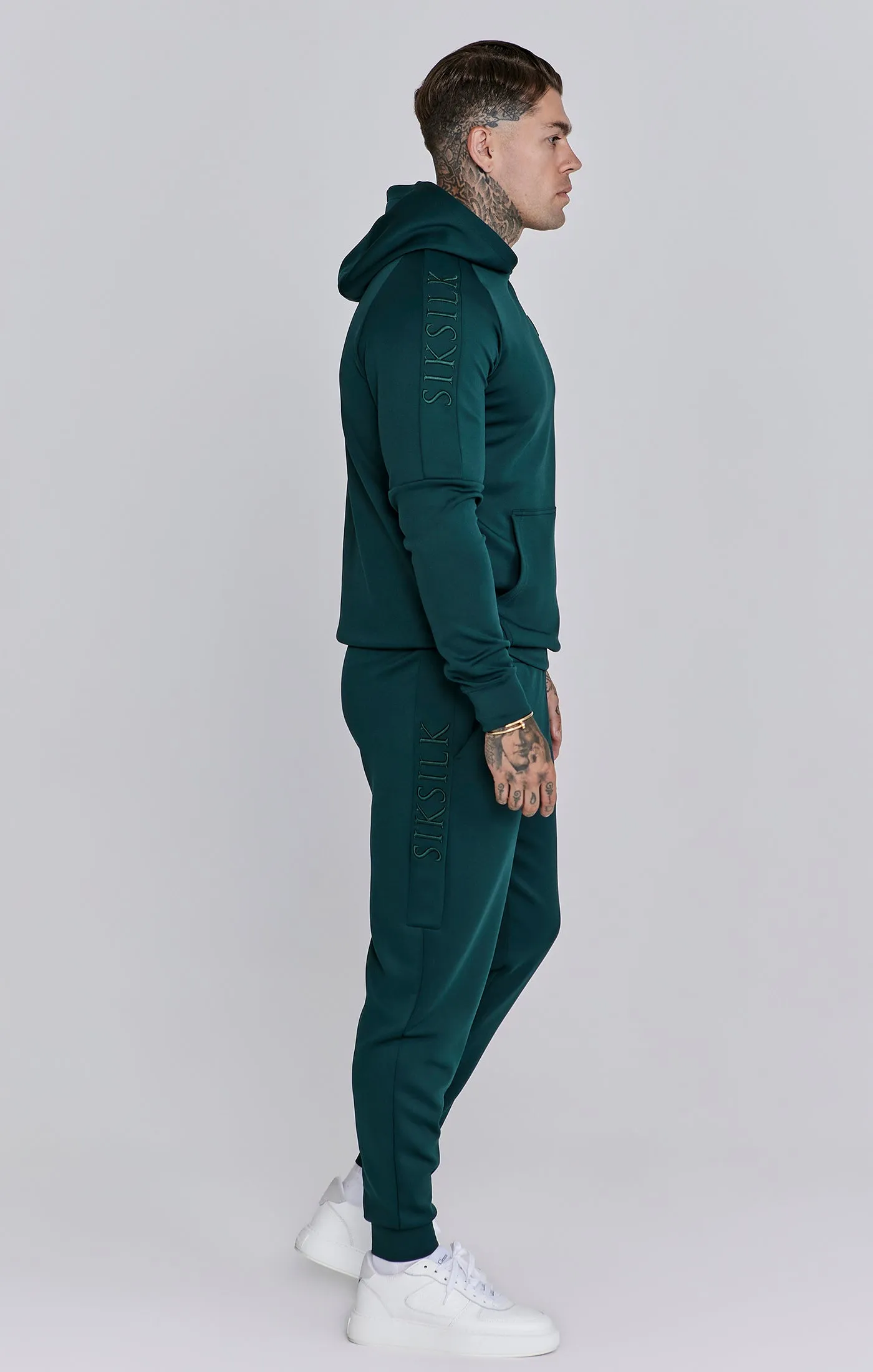 Green Hoodie and Joggers Set sold by Siksilk product image thumbnail 4