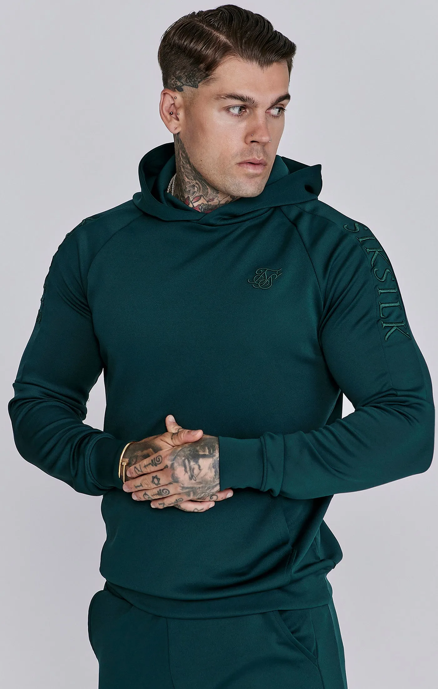 Green Hoodie and Joggers Set sold by Siksilk product image thumbnail 2