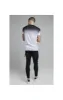 Black Embroidered Muscle Fit T-Shirt sold by Siksilk