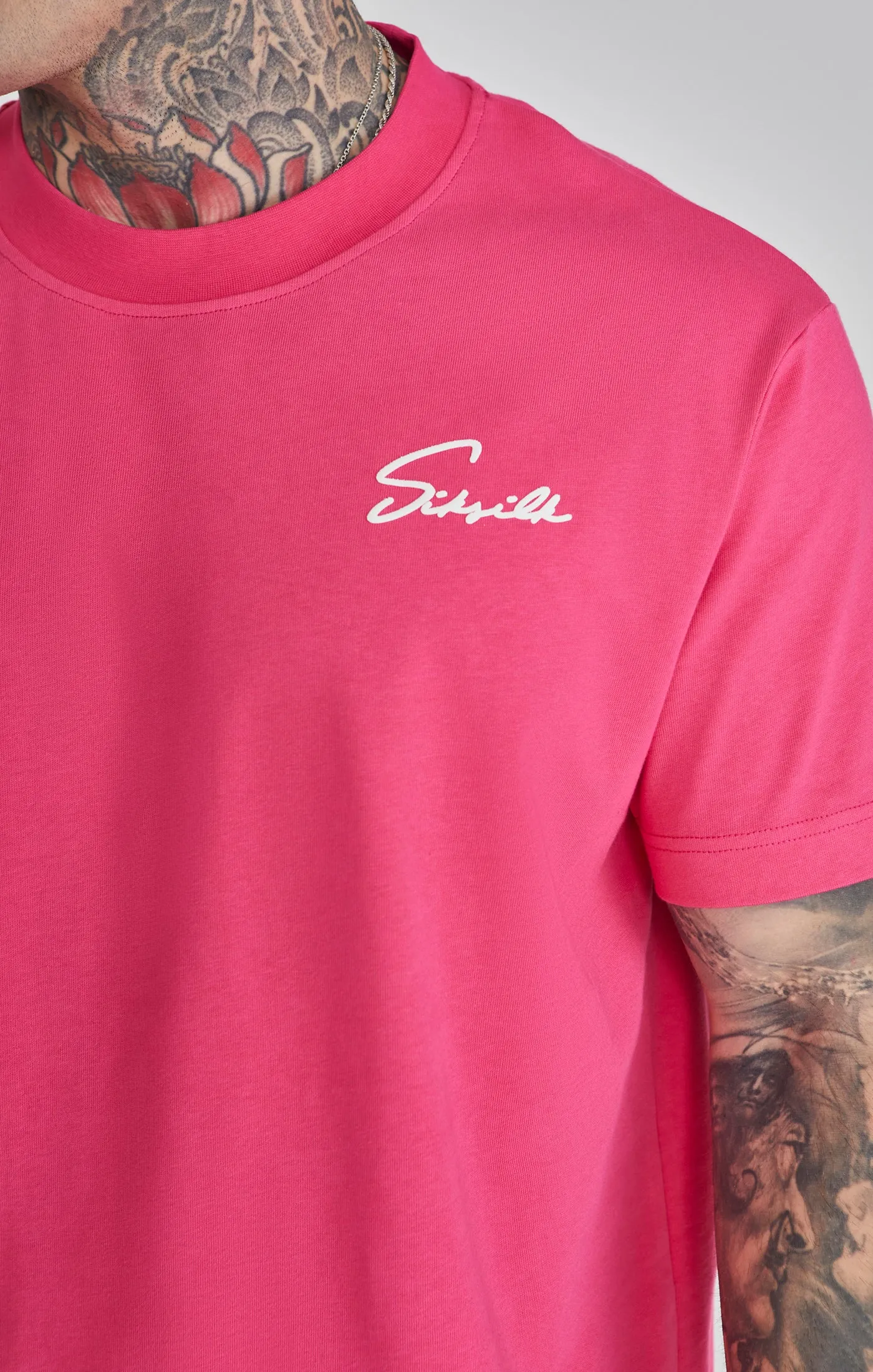 Script T-Shirt sold by Siksilk product image thumbnail 3
