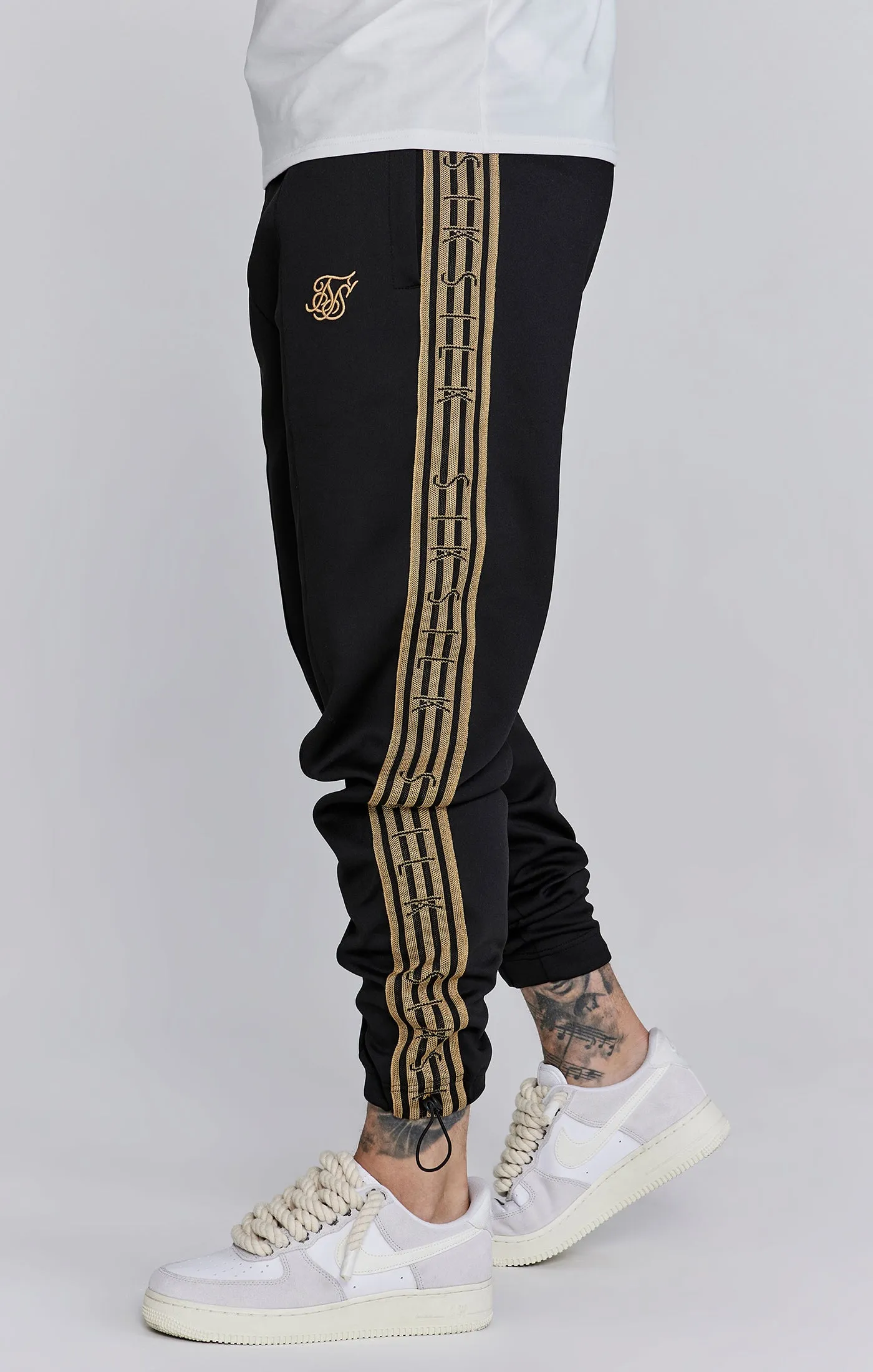 Black Joggers sold by Siksilk product image thumbnail 3