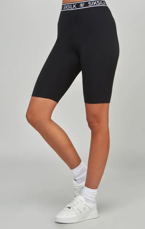 Black Tape Cycle Short sold by Siksilk