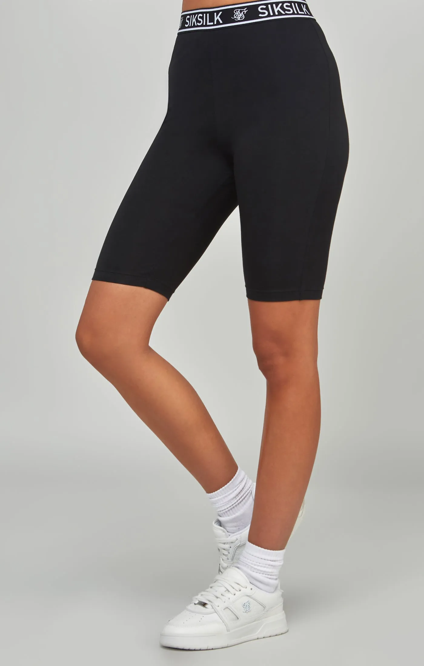 Black Tape Cycle Short sold by Siksilk