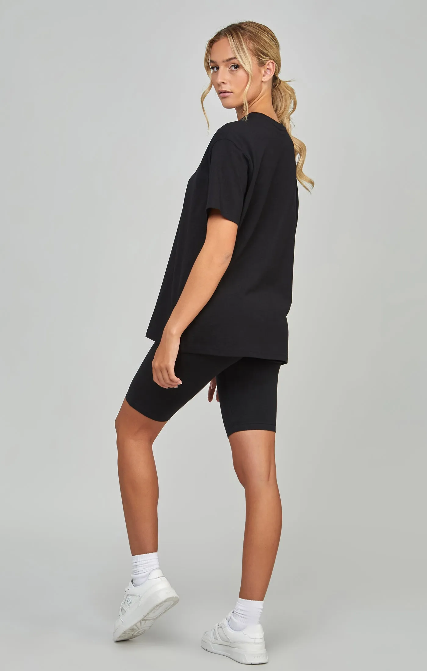 Black Tape Cycle Short sold by Siksilk product image thumbnail 5