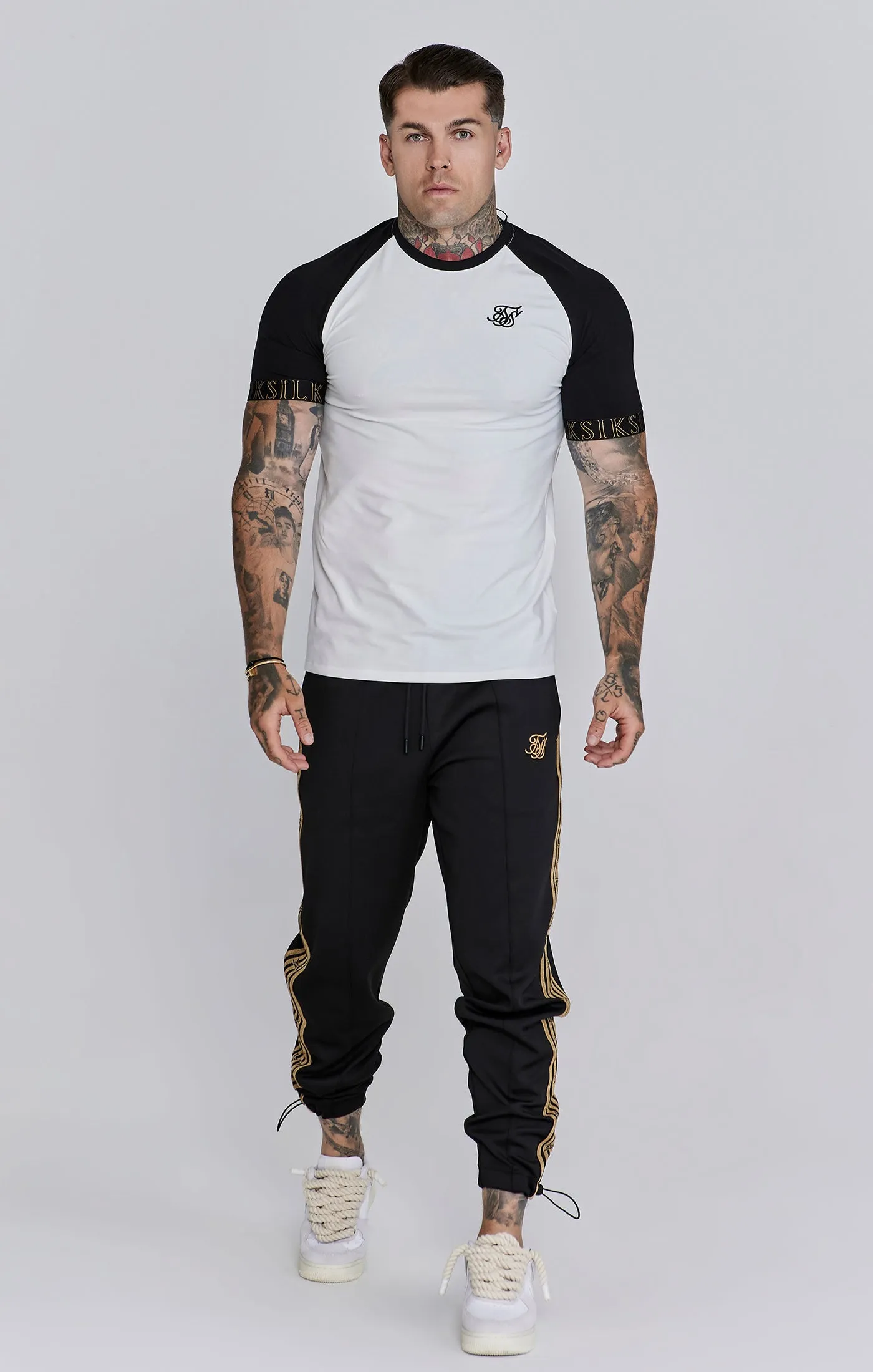 Black Joggers sold by Siksilk product image thumbnail 2