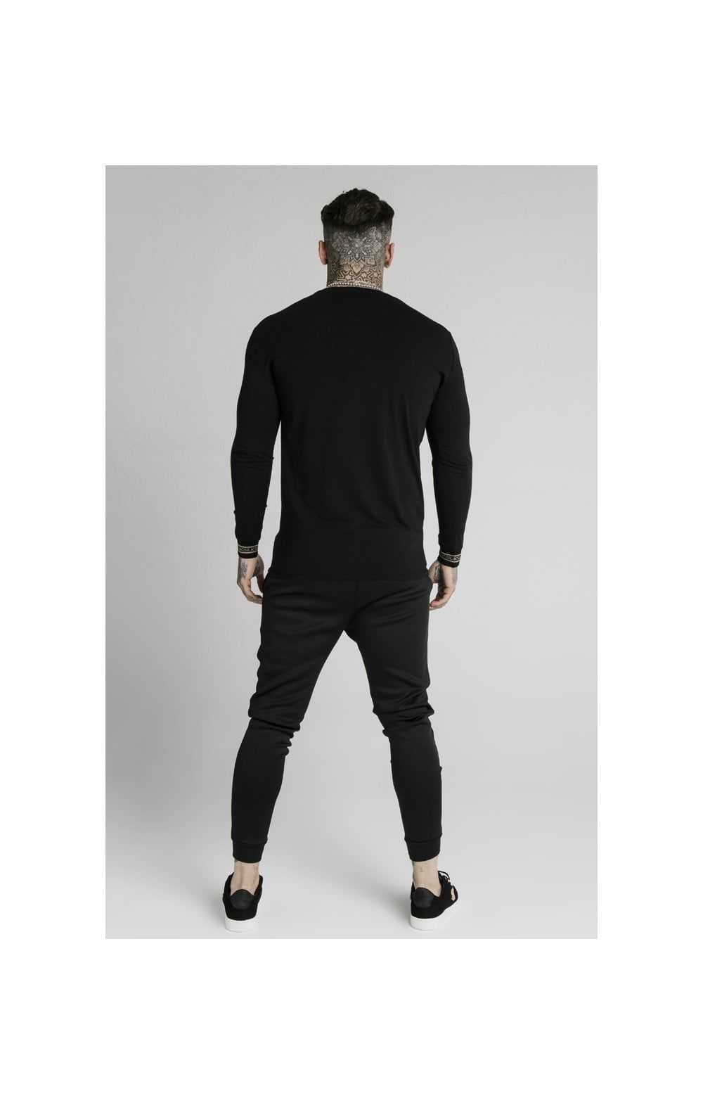 SikSilk Element Muscle Fit Cuff Joggers - Black & Gold sold by Siksilk product image thumbnail 7