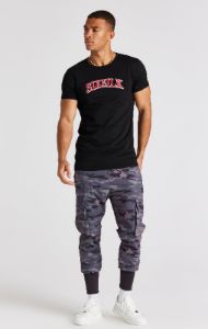 Grey Tech Cargo Pant sold by Siksilk