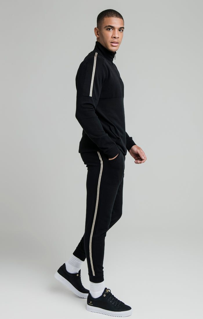 Black Infinity Quarter Zip sold by Siksilk product image thumbnail 2