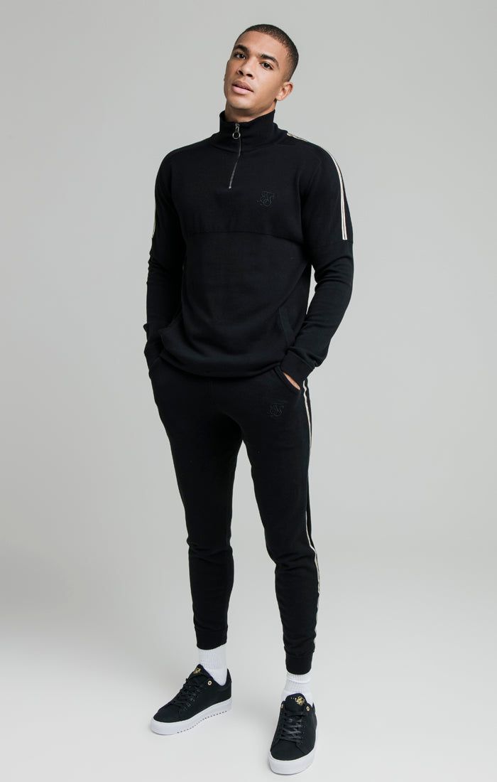 Black Infinity Quarter Zip sold by Siksilk product image thumbnail 4