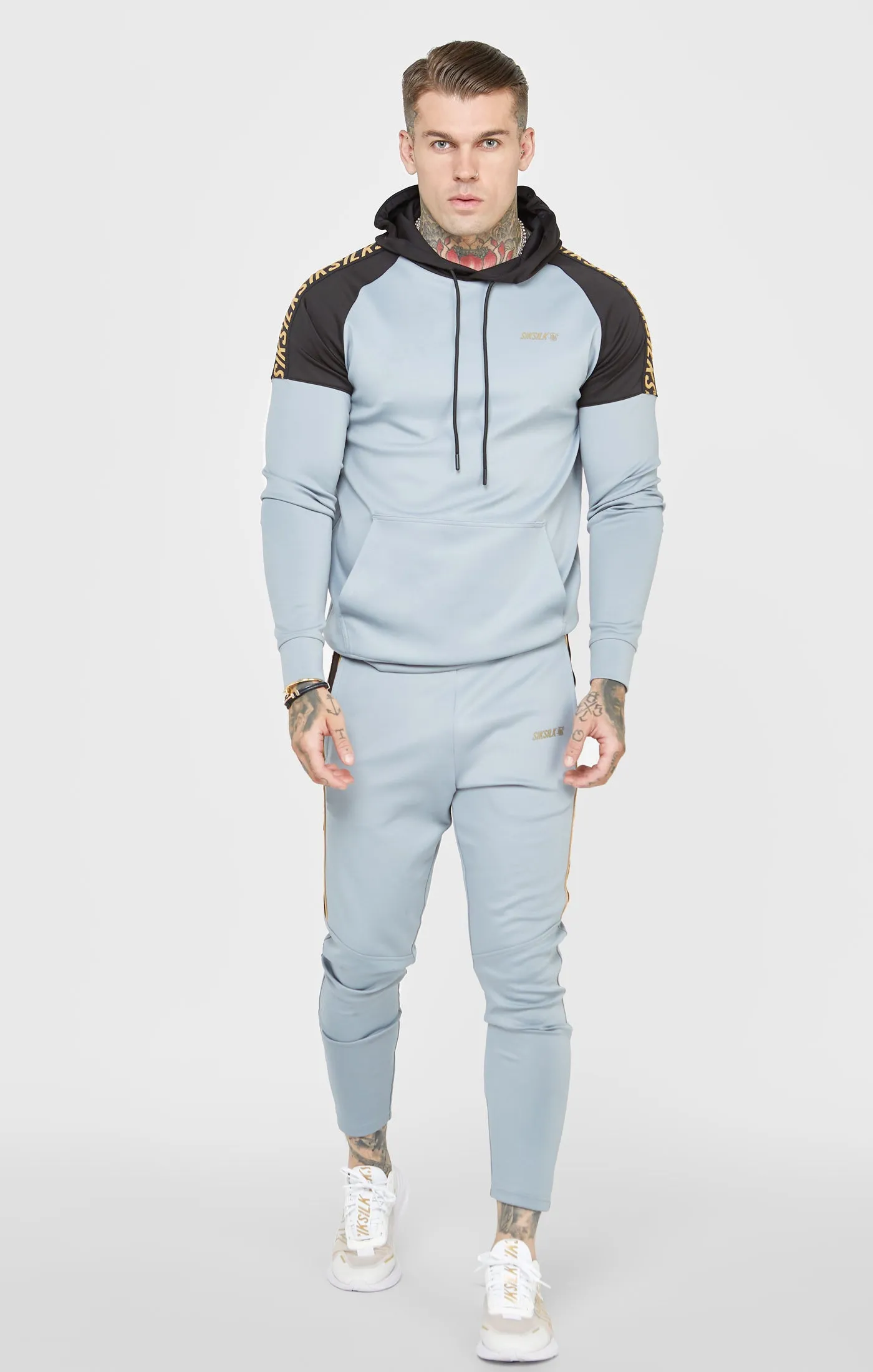 Grey Sports Track Pant sold by Siksilk product image thumbnail 3