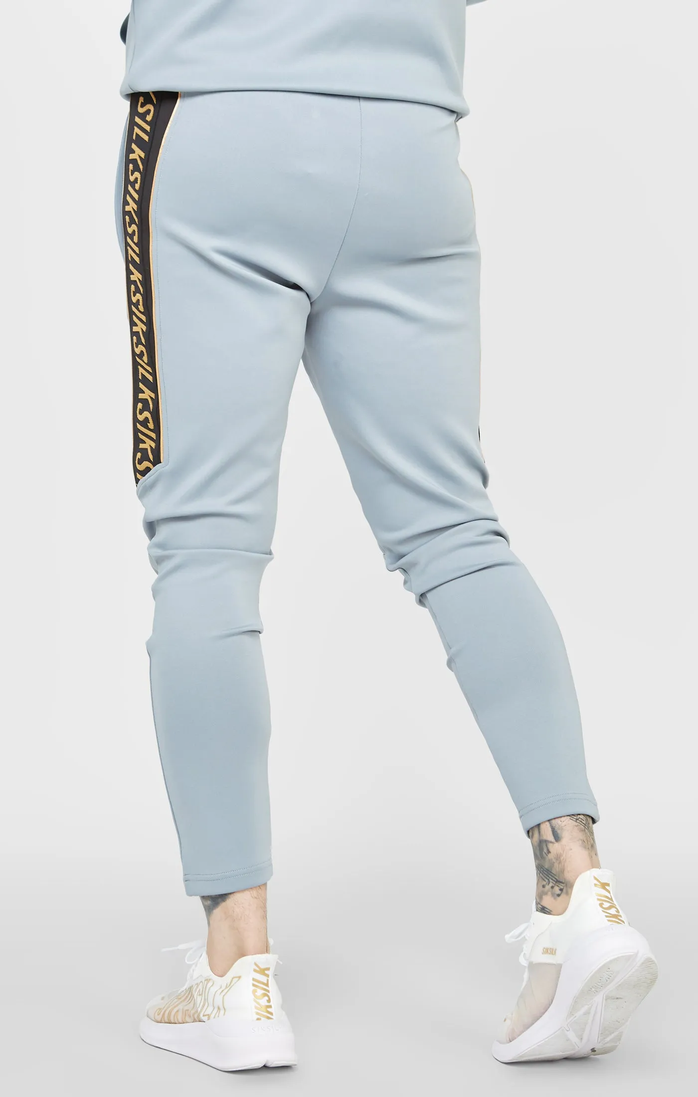 Grey Sports Track Pant sold by Siksilk product image thumbnail 4