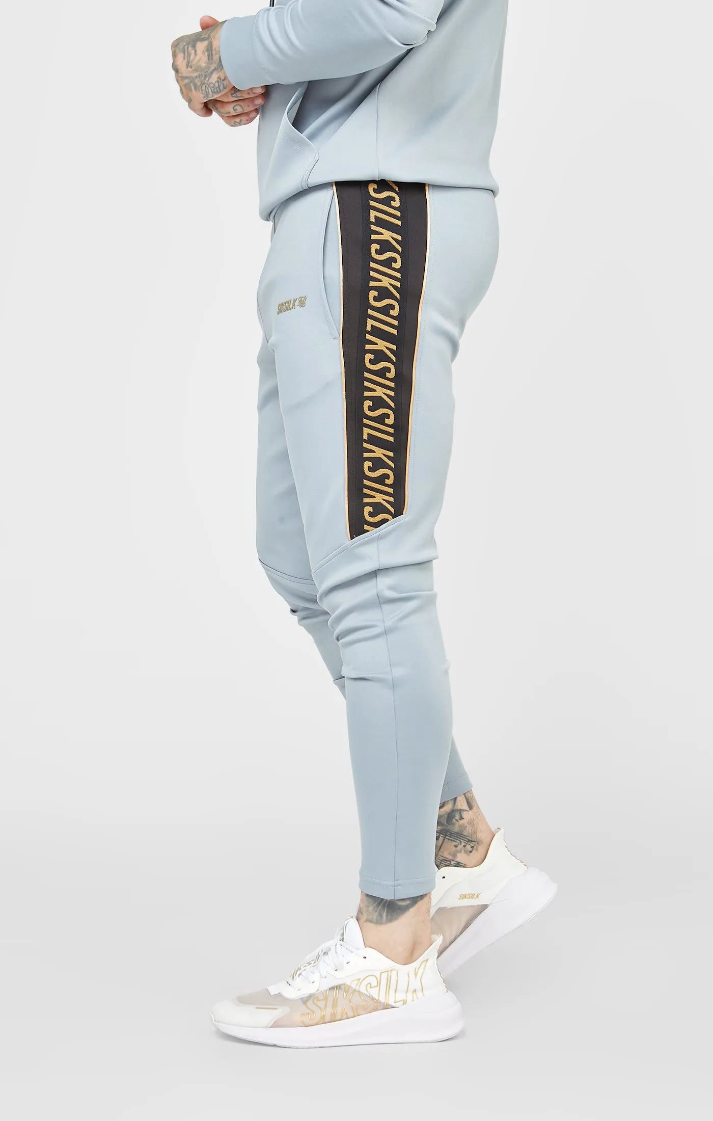 Grey Sports Track Pant sold by Siksilk