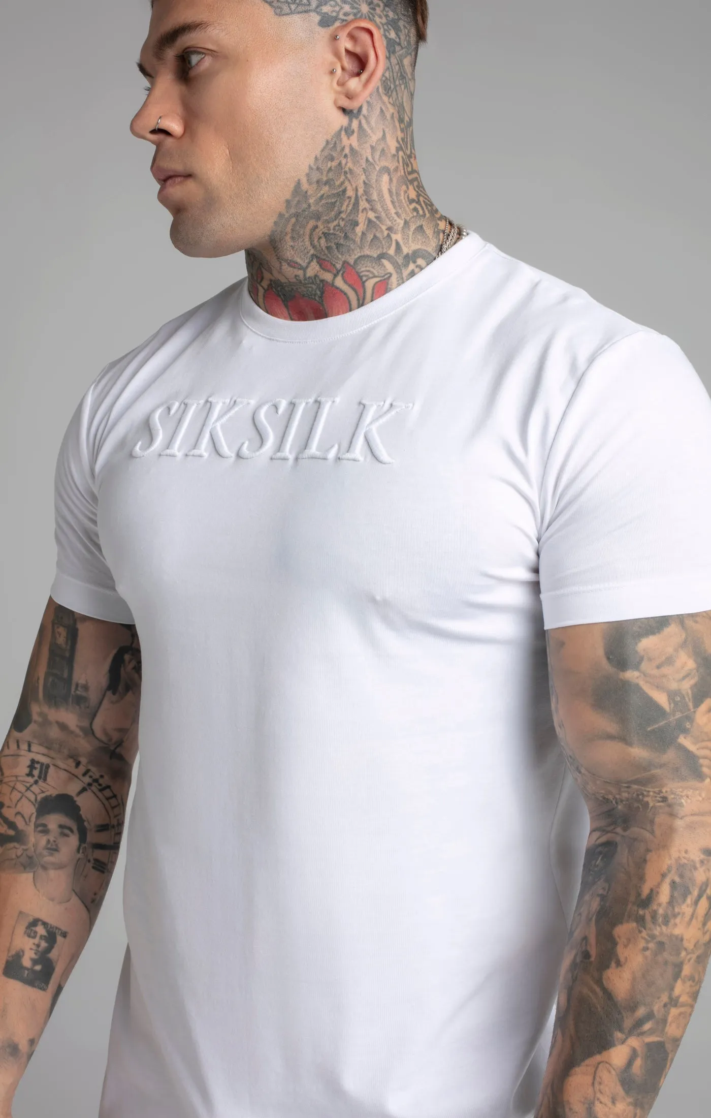 Muscle Fit T-Shirt sold by Siksilk product image thumbnail 3