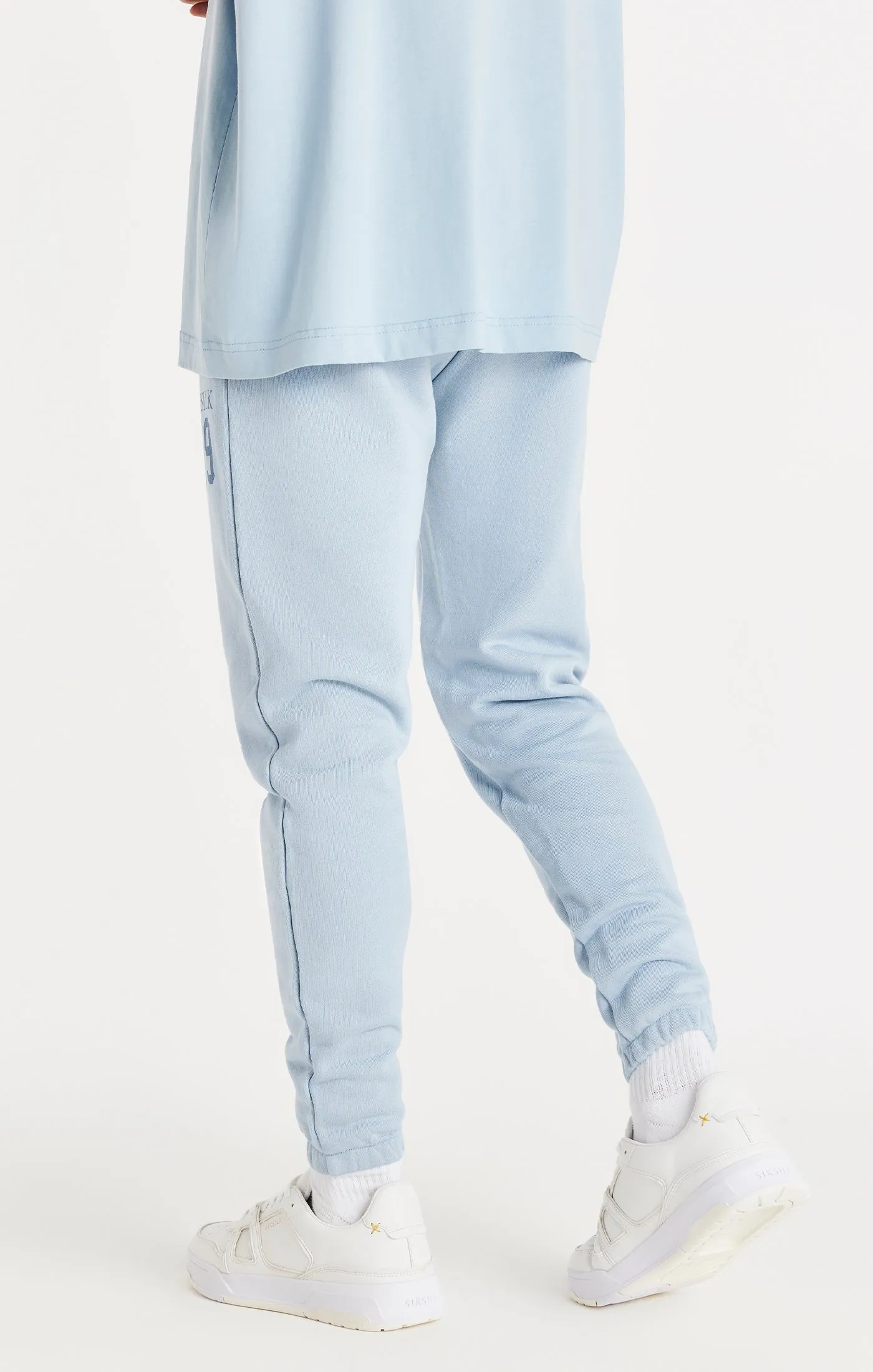 Blue Relaxed Fit Cuff Jogger sold by Siksilk product image thumbnail 3