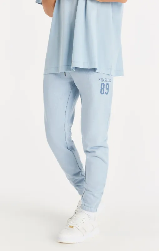 Blue Relaxed Fit Cuff Jogger sold by Siksilk