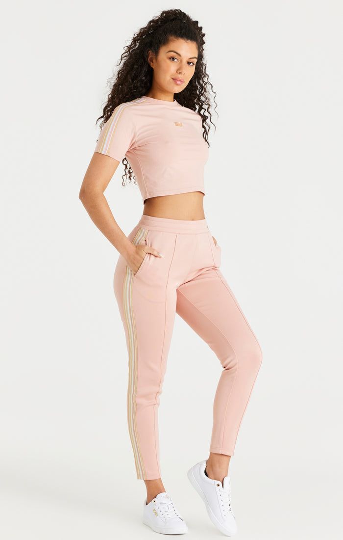 Pink Crop T-Shirt sold by Siksilk product image thumbnail 4