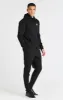 Black Overhead Poly Hoodie sold by Siksilk