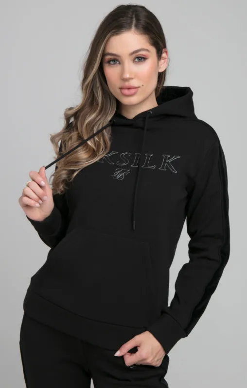 SikSilk Opulent Overhead Hoodie - Black sold by Siksilk