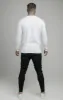 White Long Sleeve Muscle Fit T-Shirt sold by Siksilk