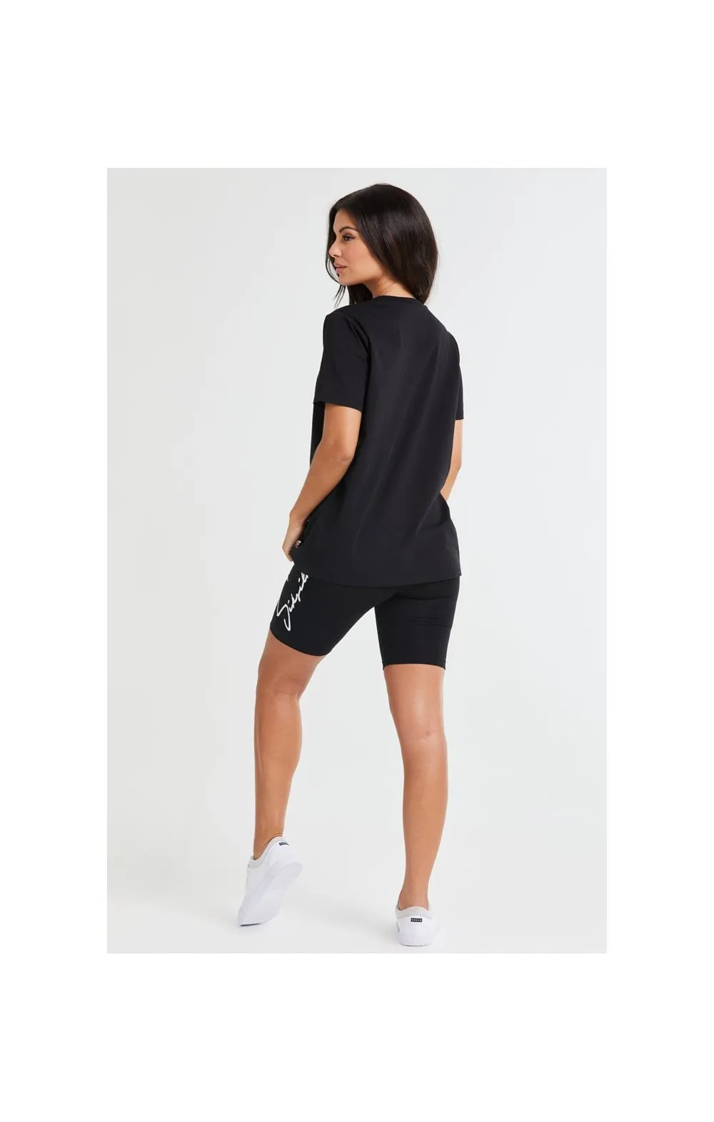SikSilk Essential Boyfriend Tee - Black sold by Siksilk product image thumbnail 4